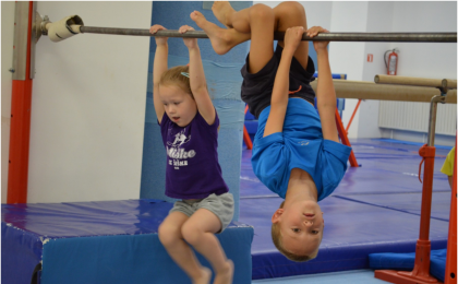 Gimnastika za deklice in dečke (5 - 6 let)