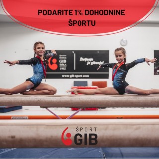 Podarite dohodnino za podporo športu