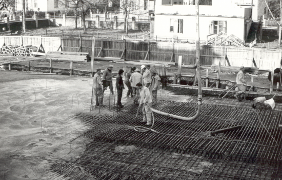 1985 - Izgradnja gimnastične dvorane