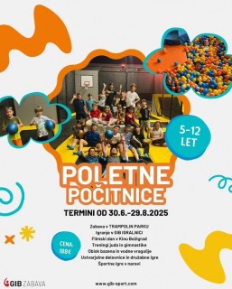 Gibove poletne počitnice