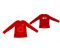 GIB DOLGA MAJICA RDEČA - logo